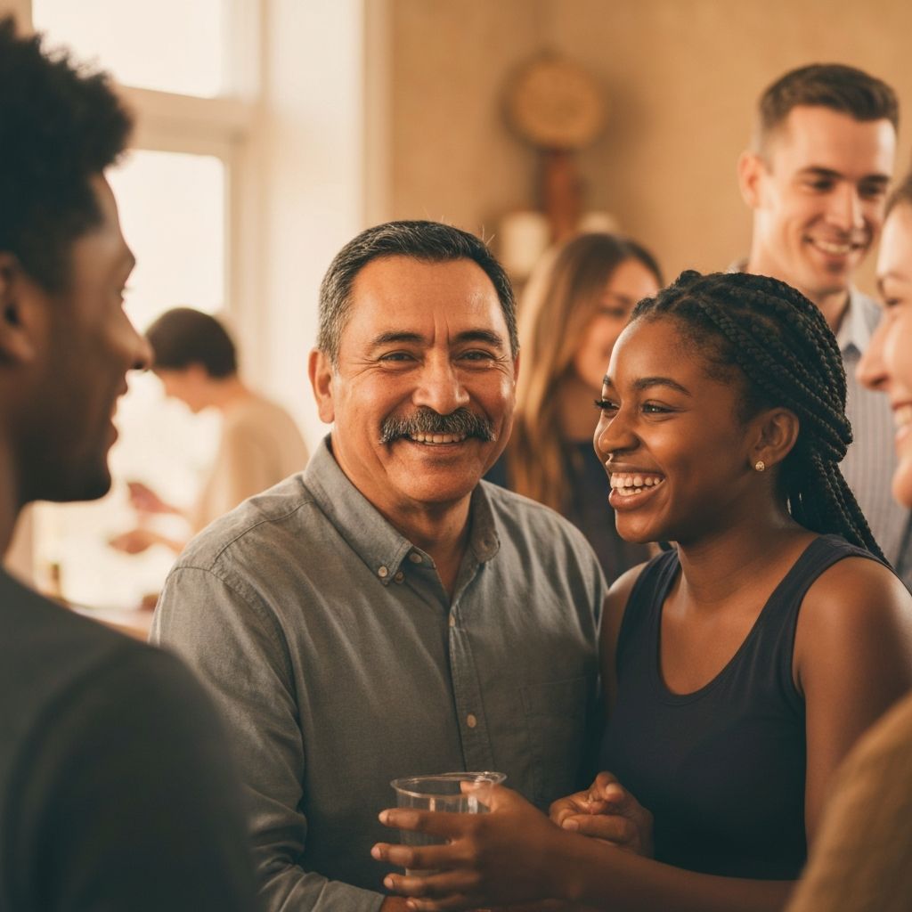 Church community gathering